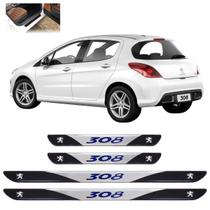 Soleira Porta Resinada PEUGEOT 308 2012 a 2019 4 PORTAS Soleira Porta Resinada PEUGEOT 308 2012 a 2019 4 PORTAS