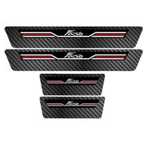 Soleira Porta Sport Vermelho Carbono New Fiesta 14 15 a 19