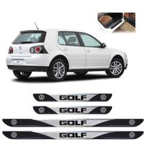 Soleira Porta Vw Golf 1994 a 2020 4 Pçs Resinado Sr01040