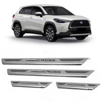 Soleira Premium Aço Inox Corolla Cross 2021/2022 Mult Soleira Premium Aço Inox Corolla Cross 2021/2022 Mult
