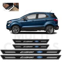 Soleira Premium Ford Ecosport 2013 2014 A 2020 2021 Preto