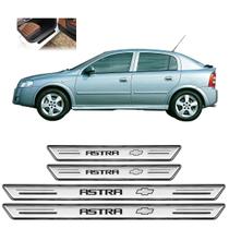 Soleira Premium GM Astra 1995 a 2012 4 Peças Prata sp076 Soleira Premium GM Astra 1995 a 2012 4 Peças Prata sp076