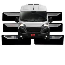 Soleira Proteção Porta Aço Inox + Adesivo Poroso Fiat Ducato Soleira Proteção Porta Aço Inox + Adesivo Poroso Fiat Ducato