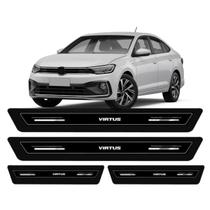 Soleira Proteção Porta Resinada Vw Virtus 2023 2024 2025