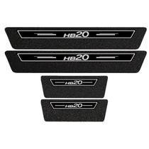 Soleira Protetora Porta Premium Preto Hb20 22 2023 2024 2025