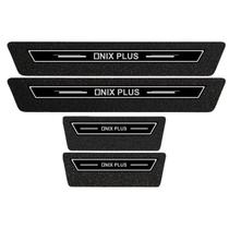 Soleira Protetora Porta Premium Preto Onix Plus 2024 2025