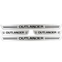 Soleira Resinada Aco Escovado C 4 Pc ... Outlander Ate 2019 Nk-110319