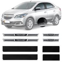 Soleira Resinada Premium Chevrolet Prisma 2013 14 15 16 17 18 19 8 Peças