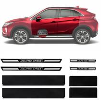 Soleira Resinada Premium Mitsubishi Eclipse Cross 2019 20 8 Peças