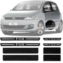 Soleira Resinada Premium Volkswagen Fox 2003 Até 2021 8 Peças