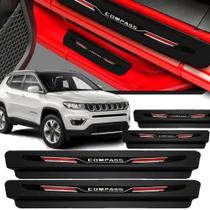 Soleira Sport Proteção Porta 4 Portas 8 Peças - Promoção