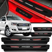 Soleira Sport Proteção Porta 4 Portas 8 Peças -