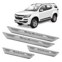 Soleira TrailBlazer Aço Inox Escovado Soleira TrailBlazer Aço Inox Escovado