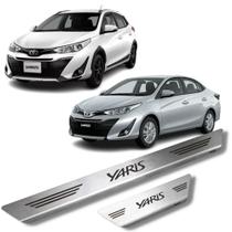 Soleira Yaris 2018 a 2020 - Inox Escovado