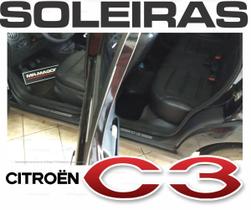 Soleiras Citroen C3 2004 A 2012 + Soleira Mala + Fundo Placa - MRMAGOO