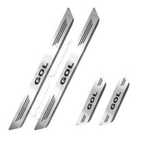 Soleiras de Aço Inox Escovado VW GOL G5 portas