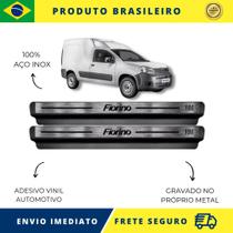 Soleiras de Carro 100% AÇO INOX do Fiat Fiorino 1978 acima, serve com perfeição Premium Envio Rápido Brasil - Metal Racing
