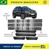 Soleiras de Carro 100% AÇO INOX do Renault Duster 2021 Acima, serve com perfeição Premium Envio Rápido Brasil