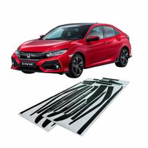 Soleiras Super Protetoras HONDA CIVIC 2017 2018 2019 2020 2021