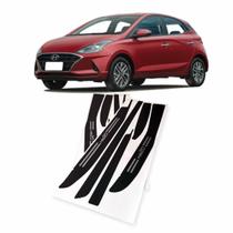 Soleiras Super Protetoras Hyundai HB20 HATCH 2020 2021 2022 2023 2024 2025 Soleiras Super Protetoras Hyundai HB20 HATCH 2020 2021 2022 2023 2024 2025