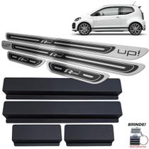 Soleiras Volkswagen Up R-line 4 Portas Preto Alto Relevo