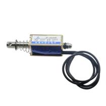 Solenoide DC Push-Pull 12V 300mA 5N 10mm Linear Para Equipamentos De Transporte