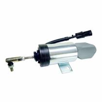 Solenoide de parada 89722900 valtra valmet agco massey 12v plug com 2 term