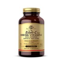 Solgar Ester-C Plus 1000 mg Vitamina C (Complexo ascorbate), 90 comprimidos - Gentle On The Stomach & Non Acidic - Antioxidant & Immune System Support - Non OGM, Vegan, Gluten Free, Kosher - 90 Porções