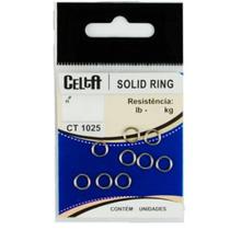 Solid Ring Simples Nickel Celta CT1025 Nº2 56lb Cartela com 10un