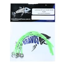 Solid Split P com Kevlar Verde 2pares - Bravos
