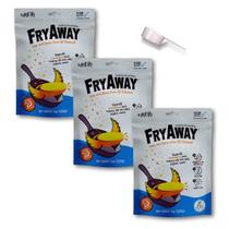 Solidificador de óleo de cozinha FryAway Super Fry, pacote com 3