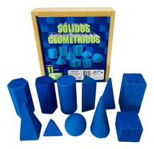 Sólidos Geométricos Brinquedo Pegadagógico Educativo Formas