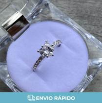 Solitario Charlotte Silver