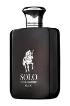 SOLO POUR HOMME BLACK - FRAGRANCE WORLD - EDP 100ml SOLO POUR HOMME BLACK - FRAGRANCE WORLD - EDP 100ml