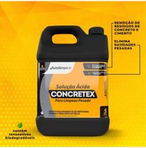 Solução ácida Concretex para limpeza pesada Autolimpe Solução ácida Concretex para limpeza pesada Autolimpe