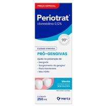 Solução Antisséptica Bucal Periotrat Kley Hertz Sabor Menta Sem Álcool 250ml Solução Antisséptica Bucal Periotrat Kley Hertz Sabor Menta Sem Álcool 250ml