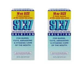 Solução antisséptica ST 37 First Aid 473 ml (pacote de 2)