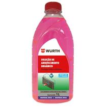 Solução Arrefecedora Orgânica 33% Pronto Uso Rosada 1L Embalagem com 12 Unidades - Wurth - 0893556238 - Kit