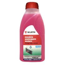 Solução Arrefecedora Orgânica 33% Pronto Uso Rosada 500ml - Wurth - 0893556143 - Unitário Solução Arrefecedora Orgânica 33% Pronto Uso Rosada 500ml - Wurth - 0893556143 - Unitário