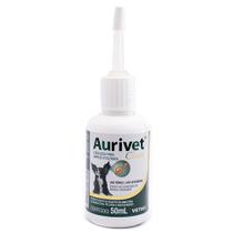 Solução Auricular Vetnil Aurivet Clean para Cães e Gatos 50ml
