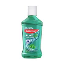 Solução Bucal Colgate Plax Fresh Mint com Flúor sem Álcool 60ml Solução Bucal Colgate Plax Fresh Mint com Flúor sem Álcool 60ml