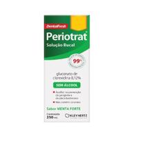 Solução Bucal Dentalfresh Periotrat Menta Forte Sem Álcool 250ml