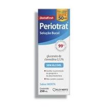 Solução Bucal Periotrat Sem Álcool Sabor Menta 250ml - Hertz Solução Bucal Periotrat Sem Álcool Sabor Menta 250ml - Hertz