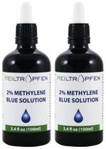 Solução de Azul de Metileno Heiltropfen 2% 2x100 ml Solução de Azul de Metileno Heiltropfen 2% 2x100 ml