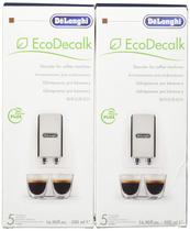 Solução de descalcificação De'Longhi Eco 500mL (pacote com 2) branca Solução de descalcificação De'Longhi Eco 500mL (pacote com 2) branca