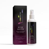 Solução de fixação Mina Rose Water Facial Toner 200mL Orgânico