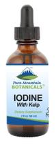 Solução de iodo líquido 0,3% com algas orgânicas de 60 ml - frasco de 2 onças Solução de iodo líquido 0,3% com algas orgânicas de 60 ml - frasco de 2 onças