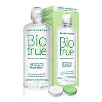 Solução de lentes de contato Biotrue Multi-Purpose 300 mL com estojo