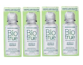 Solução de lentes de contato Biotrue Multi-Purpose 60 mL (pacote com 4)