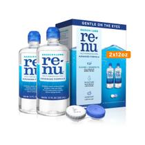 Solução de lentes de contato Renu Advanced Formula 360ml (pacote com 2) Solução de lentes de contato Renu Advanced Formula 360ml (pacote com 2)